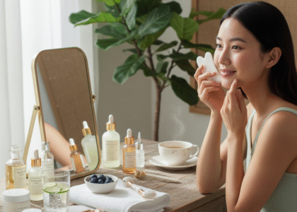 . Morning Routine for Glowing Skin