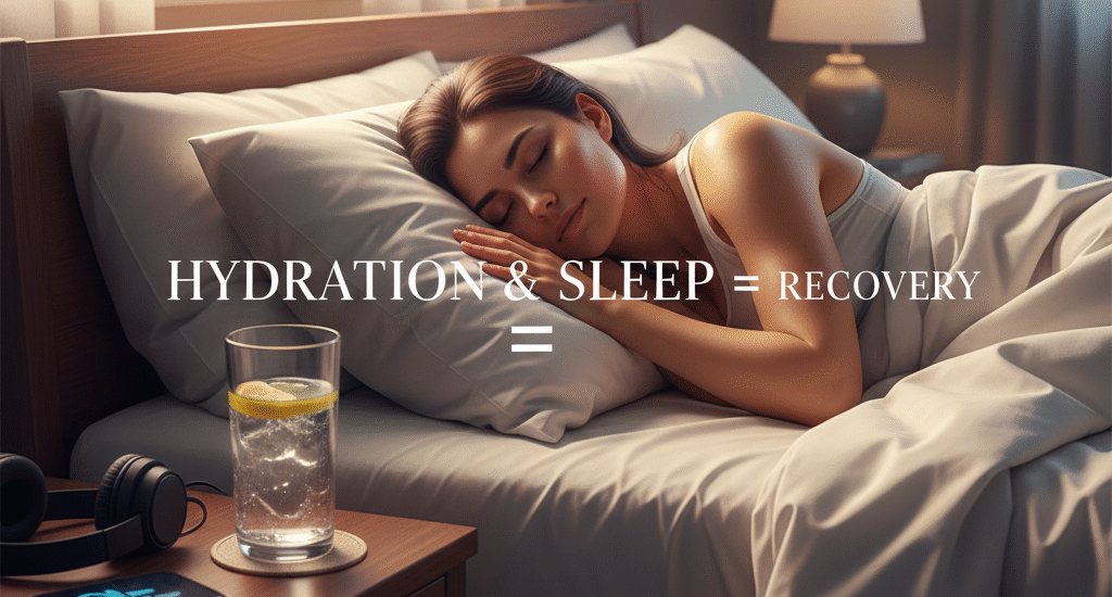 Hydration & Sleep = Recovery