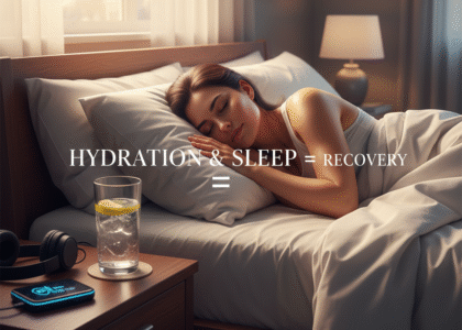 Hydration & Sleep = Recovery