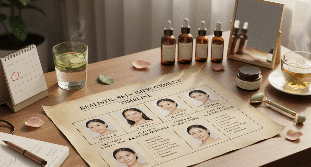 Realistic Skin Improvement Timeline