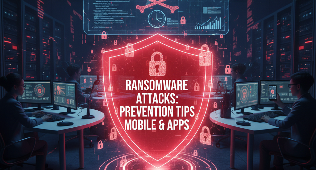 Ransomware Attacks: Prevention Tips Mobile & Apps