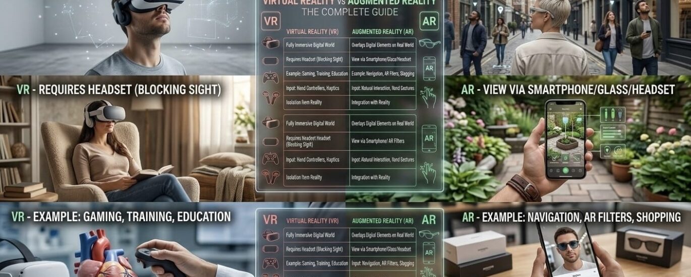 Virtual Reality vs Augmented Reality